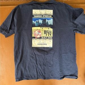 New York Yankees 2009 Yankee Stadium Ticket Grahic Shirt - men’s xl
